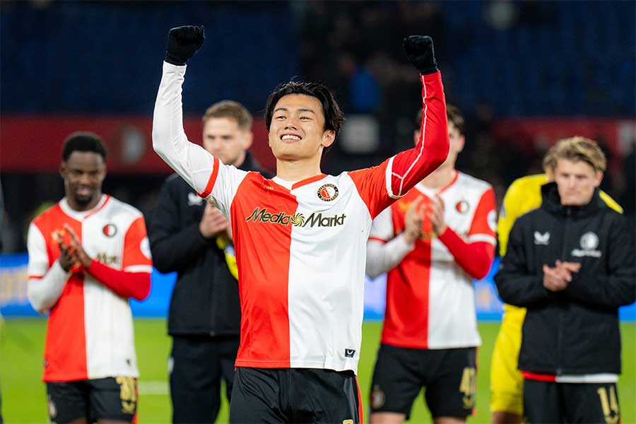 フェイエノールトの上田綺世【写真：Pro Shots/アフロ】