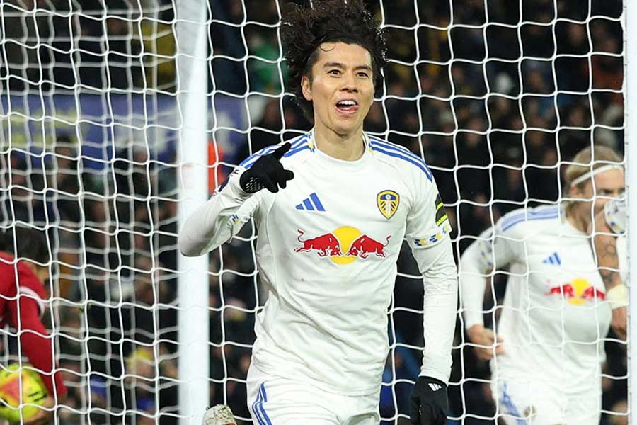 リーズの田中碧【写真：ロイター】