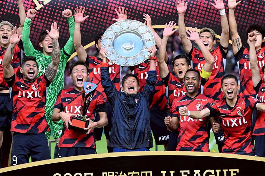 今季J1を制覇した鹿島【写真:徳原隆元】