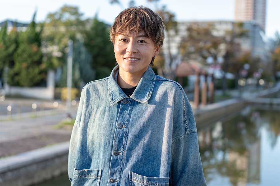 INAC神戸のMF山本摩也【写真:増田美咲】