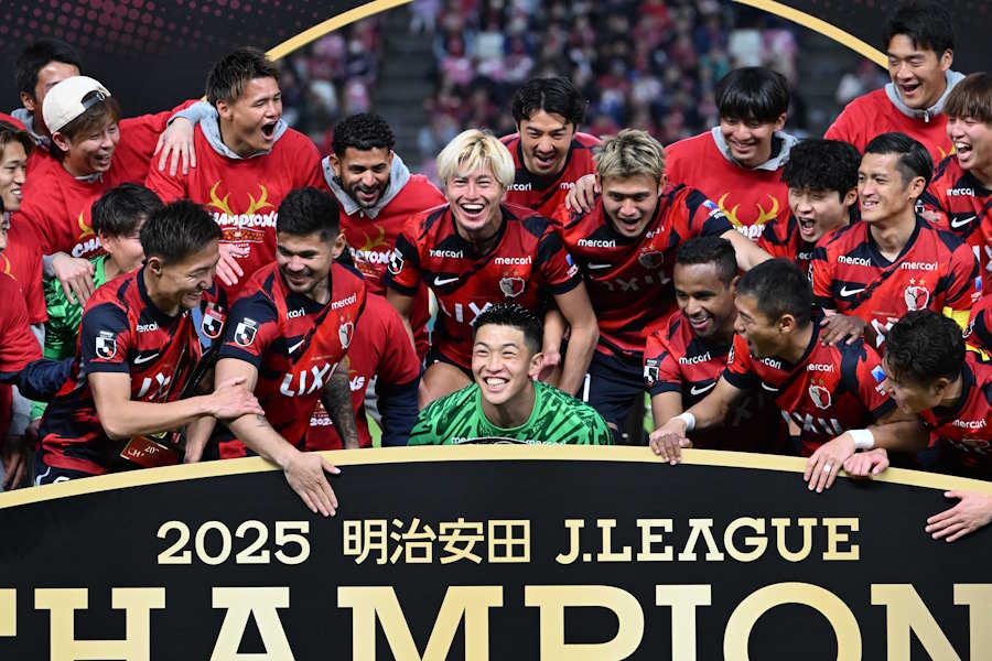 今季J1を制覇した鹿島【写真:徳原隆元】