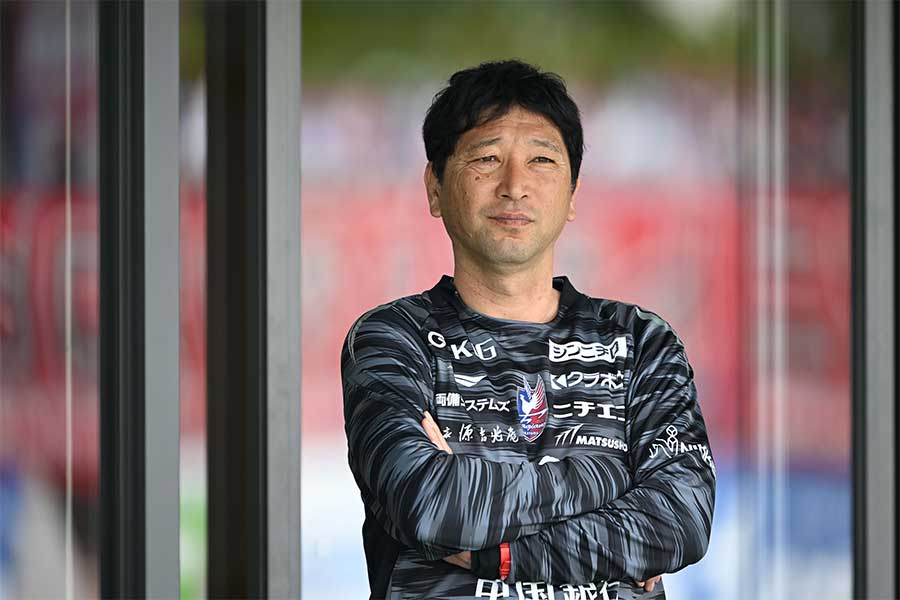 岡山の木山隆之監督【写真:徳原隆元】