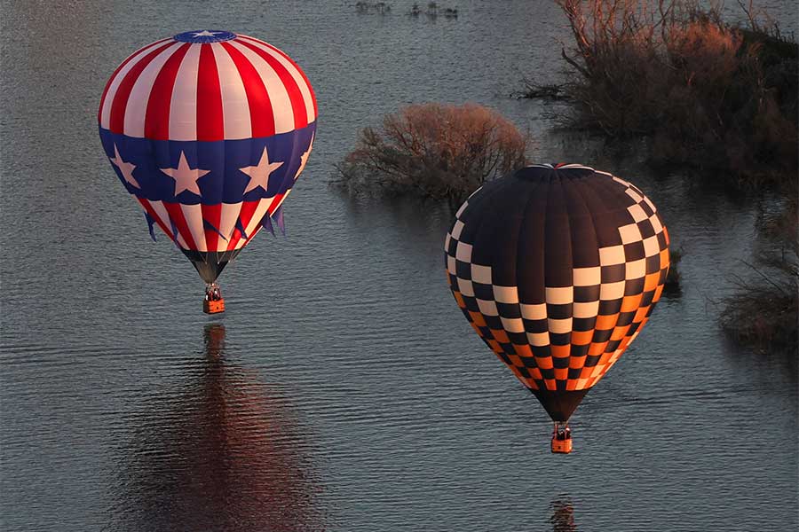 “熱気球フットボール”がSNSで話題（写真はイメージです）【写真：ロイター/アフロ】