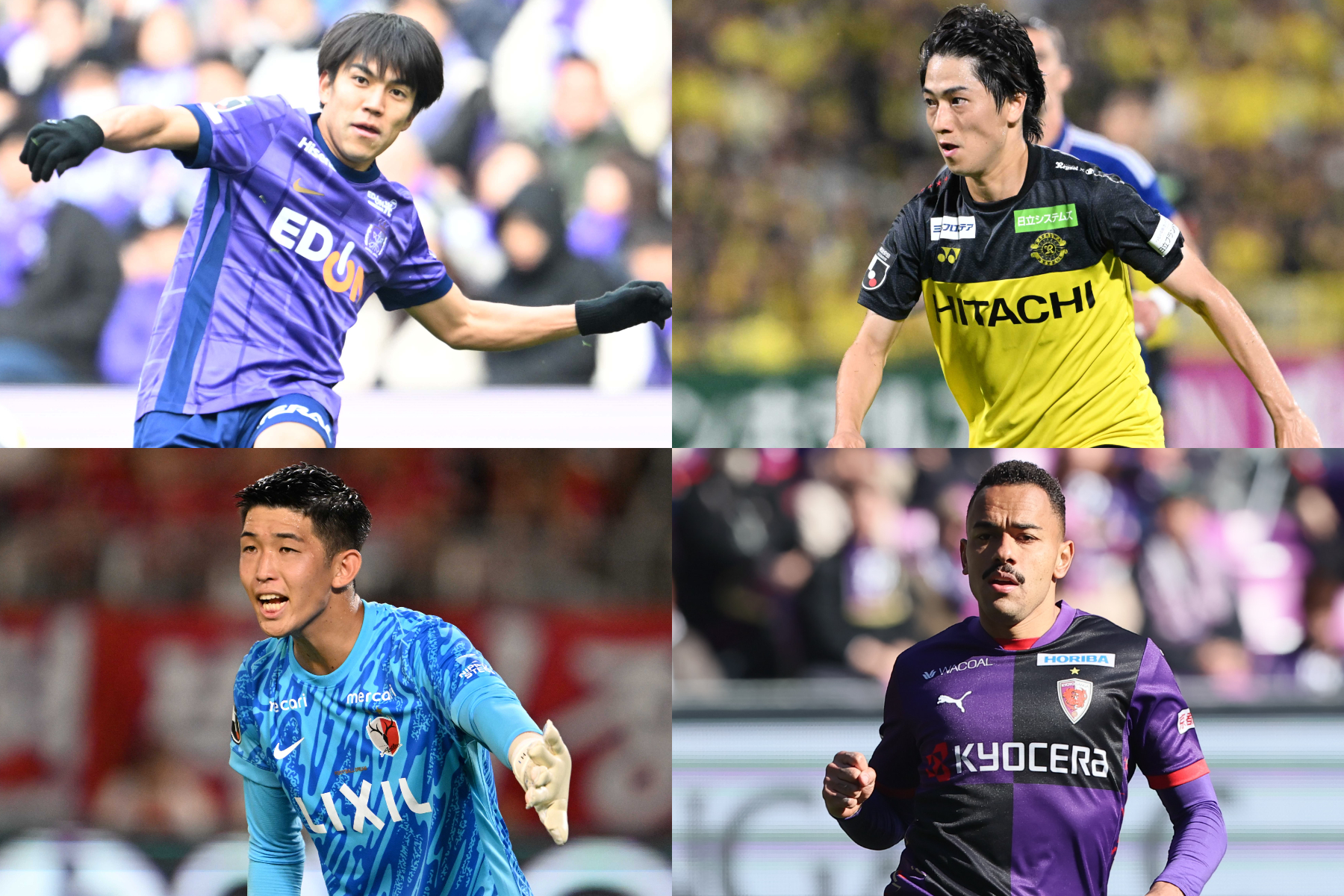 2025年のJリーグ優秀選手賞36人に反響【写真：徳原隆元 & 柳瀬心祐】