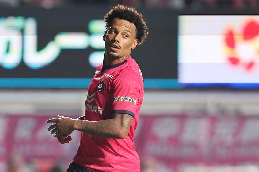 C大阪のラファエル・ハットン【写真:柳瀬心祐】