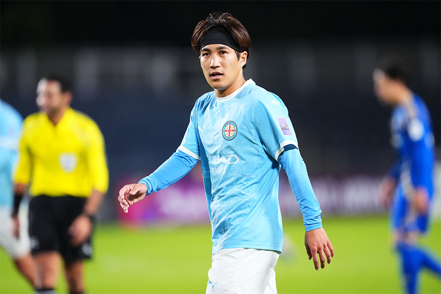 メルボルン・シティの金森健志【写真:アフロスポーツ】