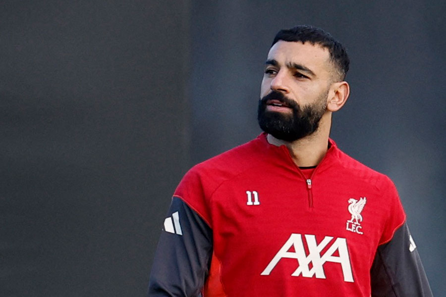 モハメド・サラーにサウジリーグのCEOが言及【写真：ロイター/アフロ】