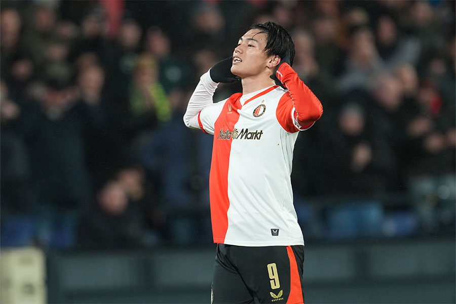 フェイエノールトの上田綺世【写真:Pro Shots/アフロ】