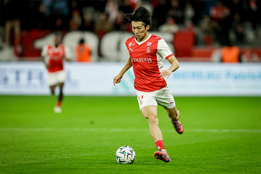 スタッド・ランスの中村敬斗【写真:PsnewZ/アフロ】