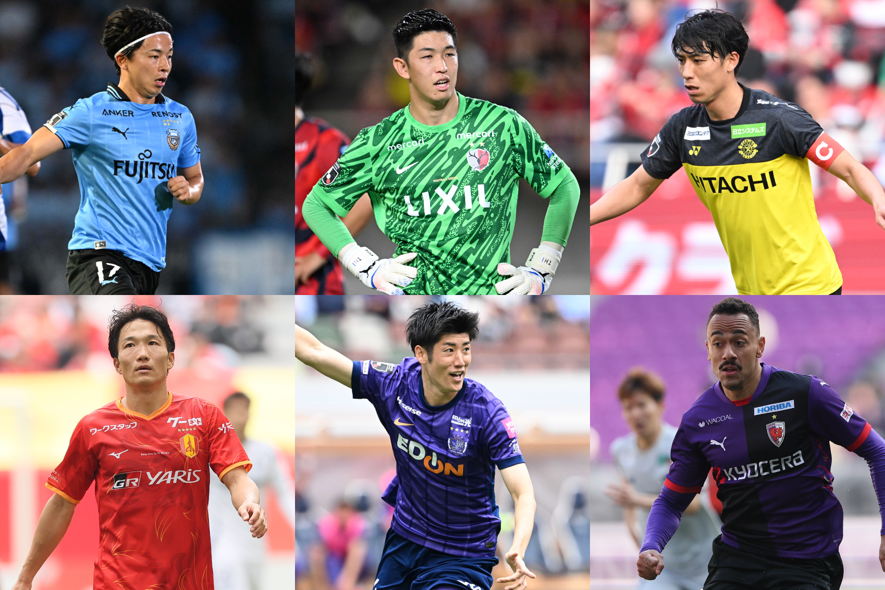 今季のJ1ベストイレブンが発表された【写真:徳原隆元 & 柳瀬心祐】