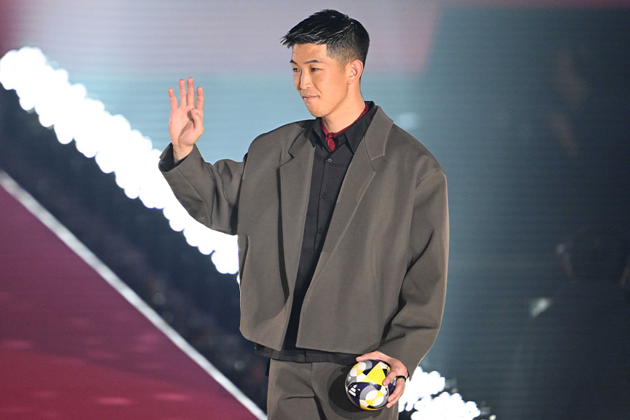 早川友基が今季J1のMVPを受賞【写真:徳原隆元】