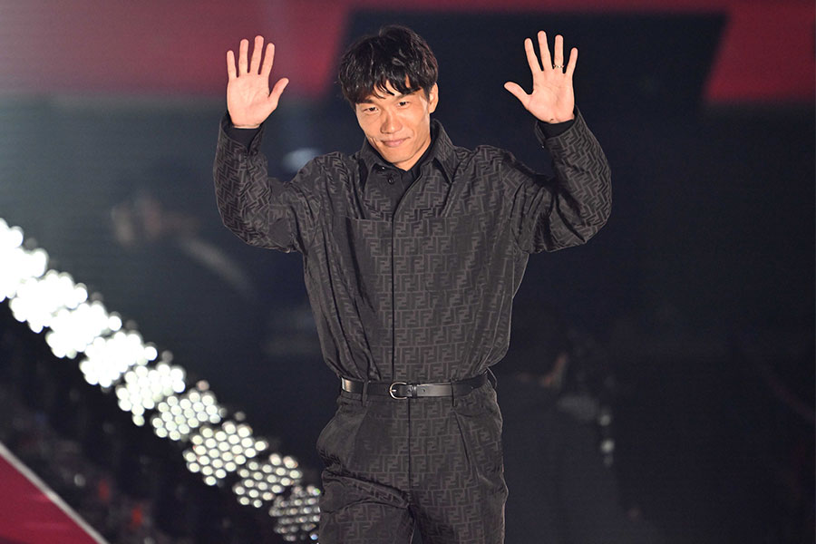 ベストイレブンを受賞した稲垣祥【写真：徳原隆元】