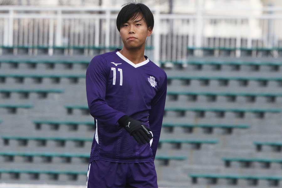 明治大学の林晴己【写真:安藤隆人】