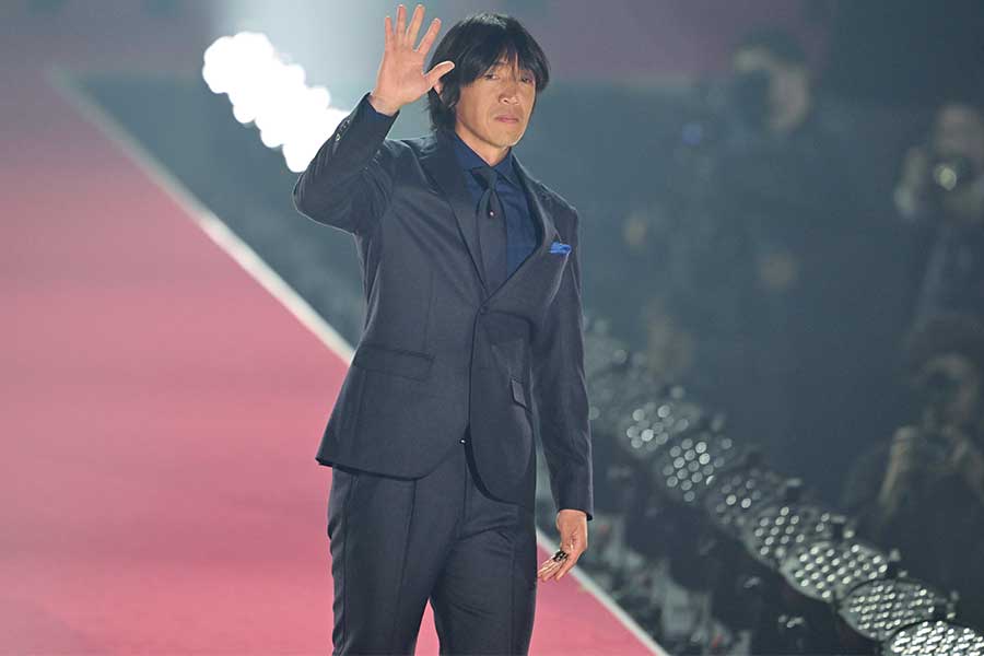 Jリーグアウォーズに出席した中村俊輔氏【写真:徳原隆元】