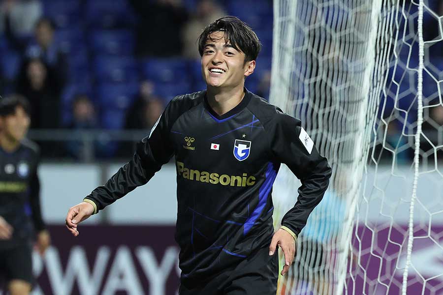 G大阪の名和田我空【写真:2025 Asian Football Confederation (AFC)】