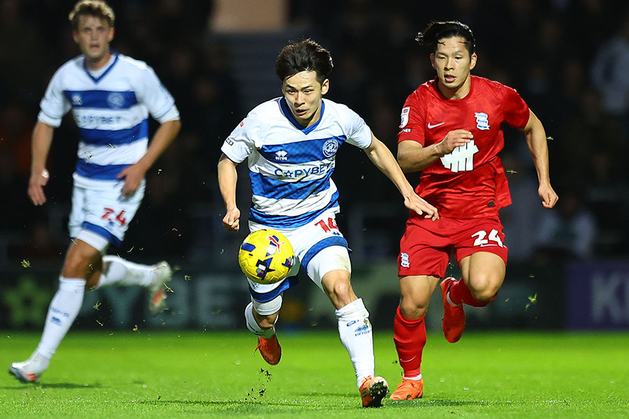 バーミンガム・シティ戦でアシストを記録した斉藤光毅【写真:REX/アフロ】