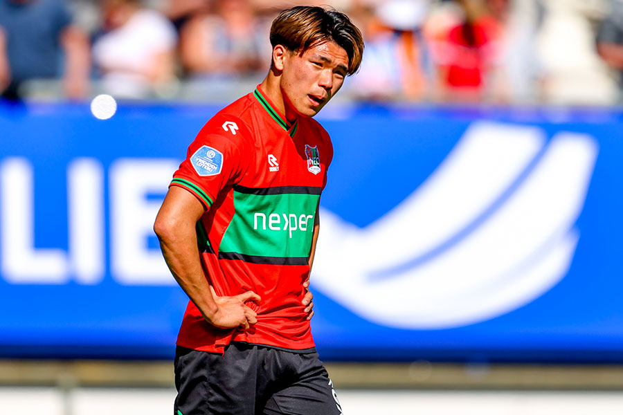 NECナイメヘンで活躍する塩貝健人【写真:Pro Shots/アフロ】