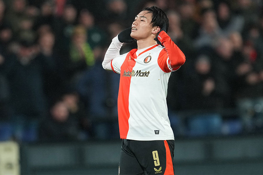 フェイエノールトで大活躍の上田綺世【写真:Pro Shots/アフロ】