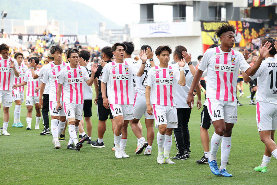 テゲバジャーロ宮崎が初のJ2昇格を決めた【写真：Getty Images】