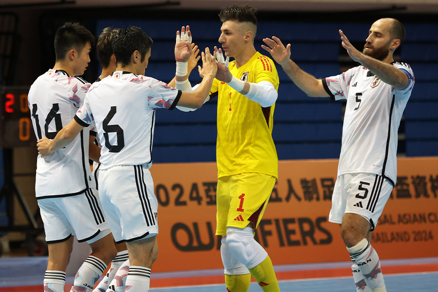 フットサル日本代表、アジアカップの対戦国が決定【写真：Futsal X / 河合 拓】