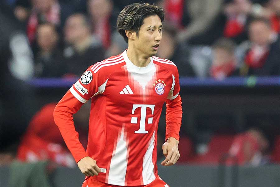 バイエルンの伊藤洋輝【写真:アフロ】