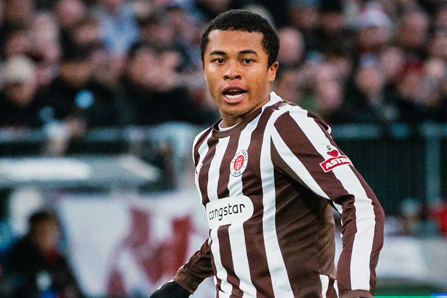 ザンクト・パウリの藤田譲瑠チマ【picture alliance/アフロ】