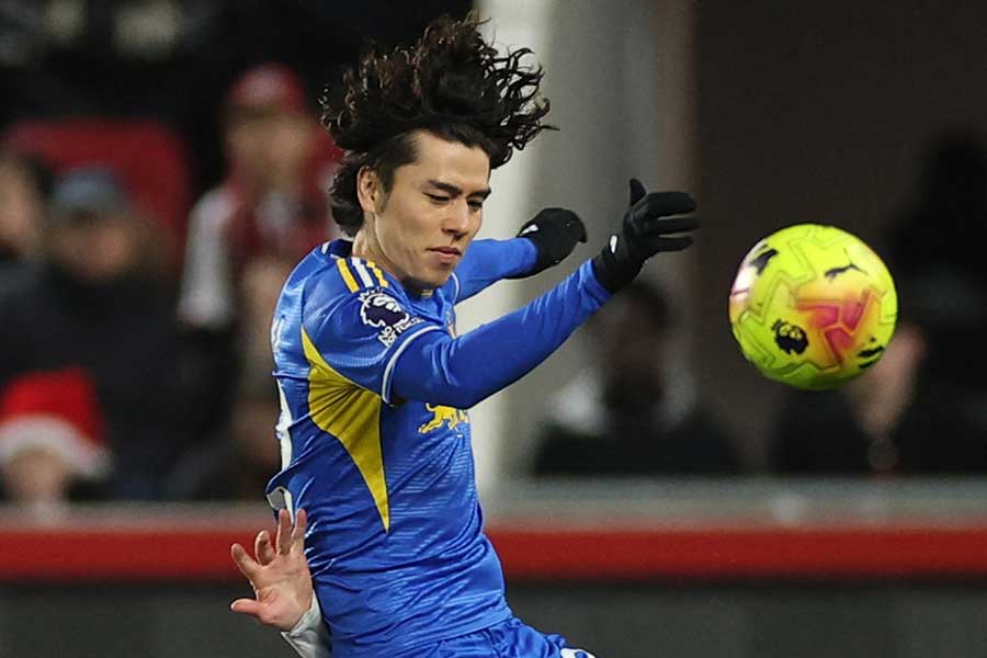 リーズの田中碧【写真:ロイター】