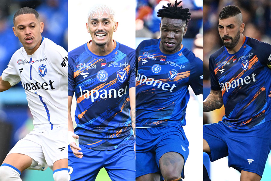 長崎で今期活躍したブラジル人選手たち【写真：徳原隆元】