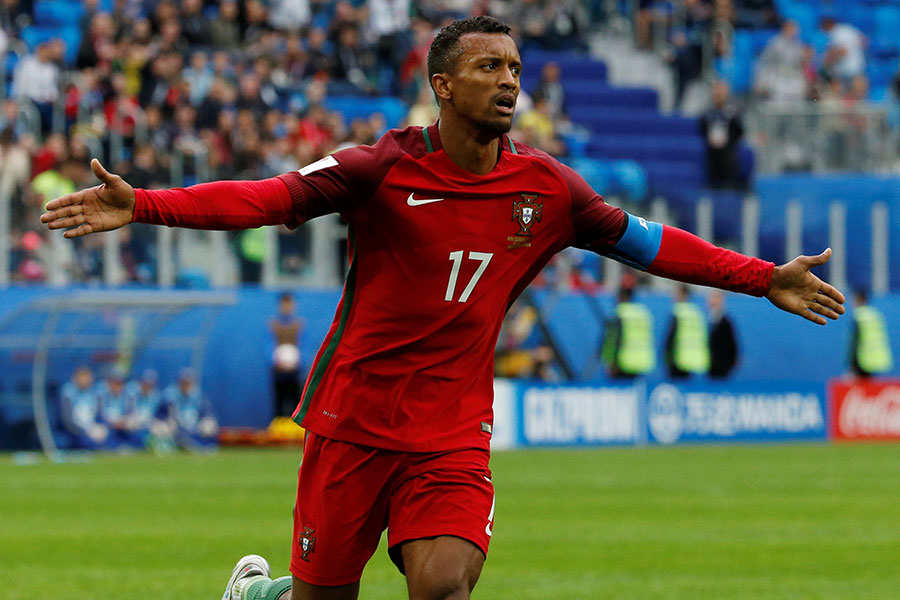 かつてポルトガル代表として活躍をしたナニ【写真:ロイター/アフロ】