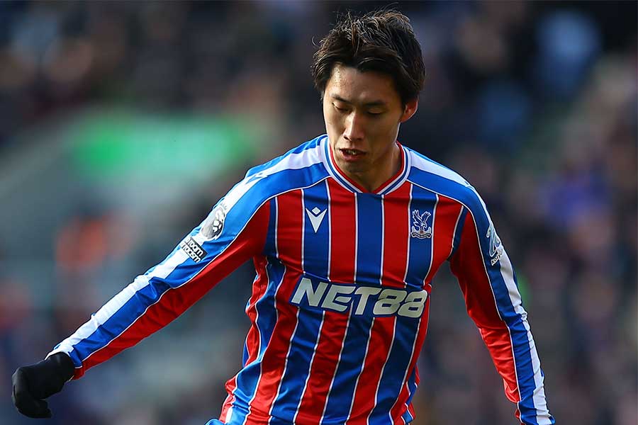 クリスタル・パレスの鎌田大地【写真:REX/アフロ】