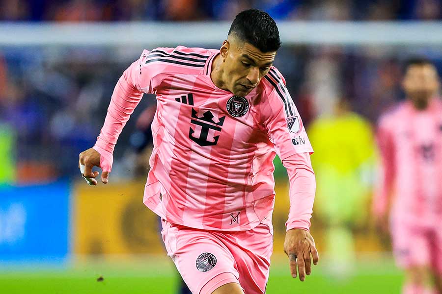 インテル・マイアミのルイス・スアレス【写真:ロイター】