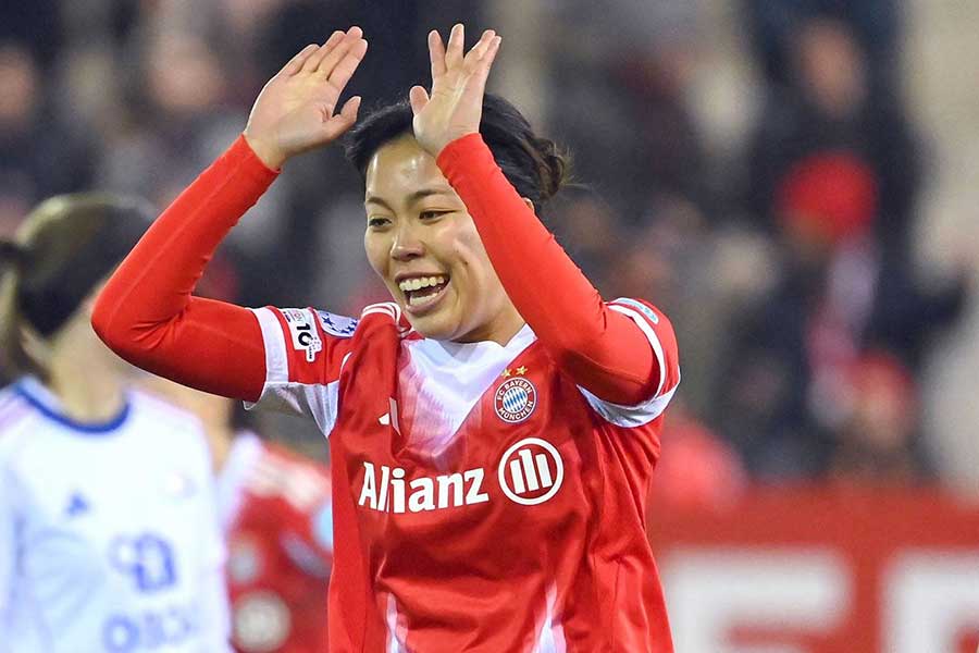 バイエルン・ミュンヘンの谷川萌々子【写真：アフロ】