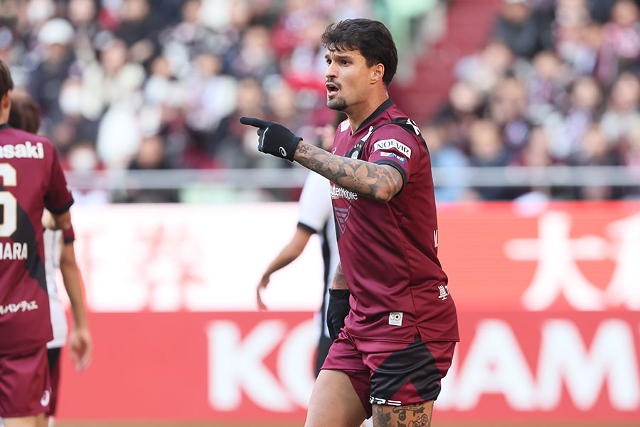 神戸で活躍したマテウス・トゥーレル【写真：柳瀬心祐】