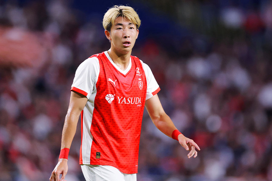 関根大輝がクロワ戦でゴールを決めた【写真:西村尚己/アフロスポーツ】