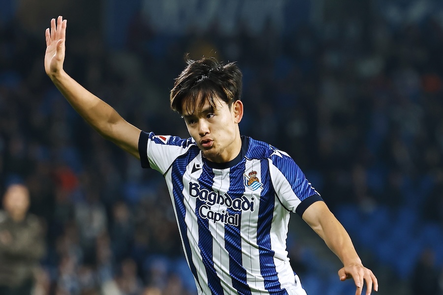 2ゴール目を挙げた久保建英【写真:ムツ・カワモリ/アフロ】