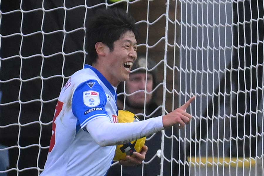 ブラックバーンの大橋祐紀【写真：PA Images/アフロ】