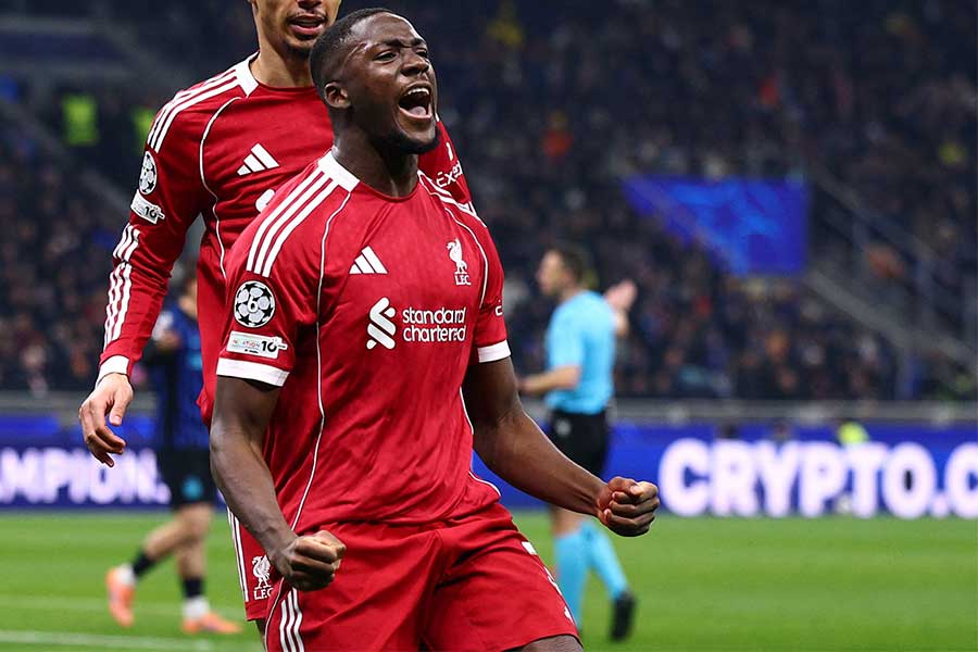 リバプールのイブラヒマ・コナテ【写真：ロイター】