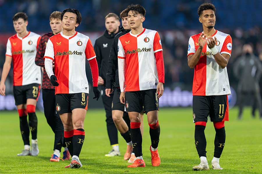 低調な戦いが続くフェイエノールト【写真：Pro Shots/アフロ】