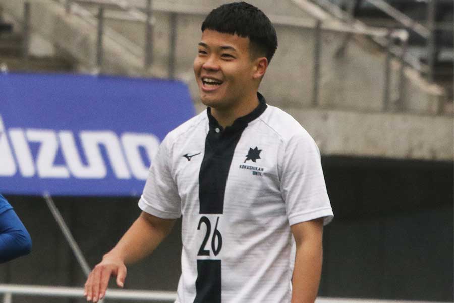 国士舘大学の百瀬健【写真：安藤隆人】