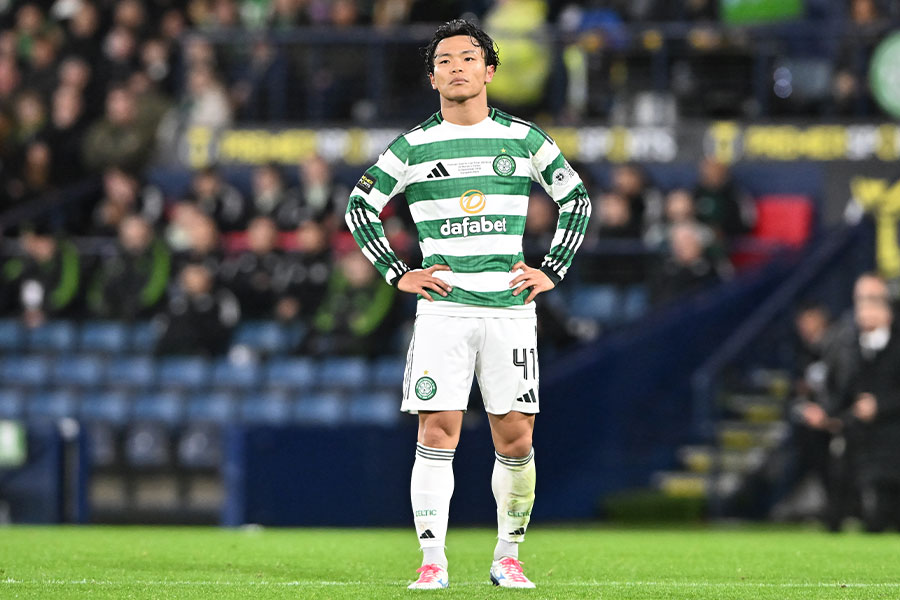 旗手怜央がベンチ外に【写真:REX/アフロ】