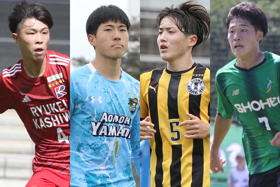 Jクラブ内定の注目選手を紹介【写真:FOOTBALL ZONE編集部】