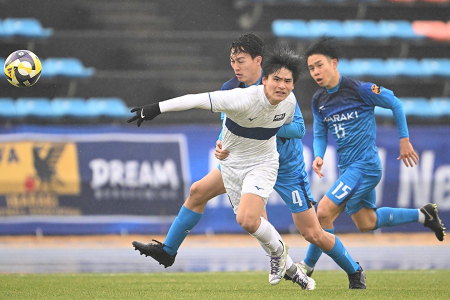 U-21東北大学選抜・柴田龍牙【写真：徳原隆元】