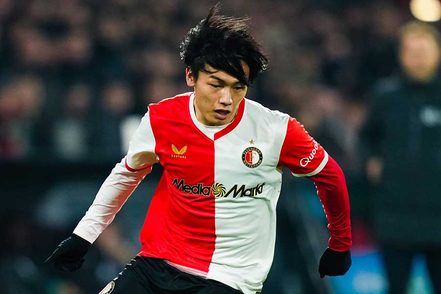 フェイエノールトの上田綺世【写真：アフロ】