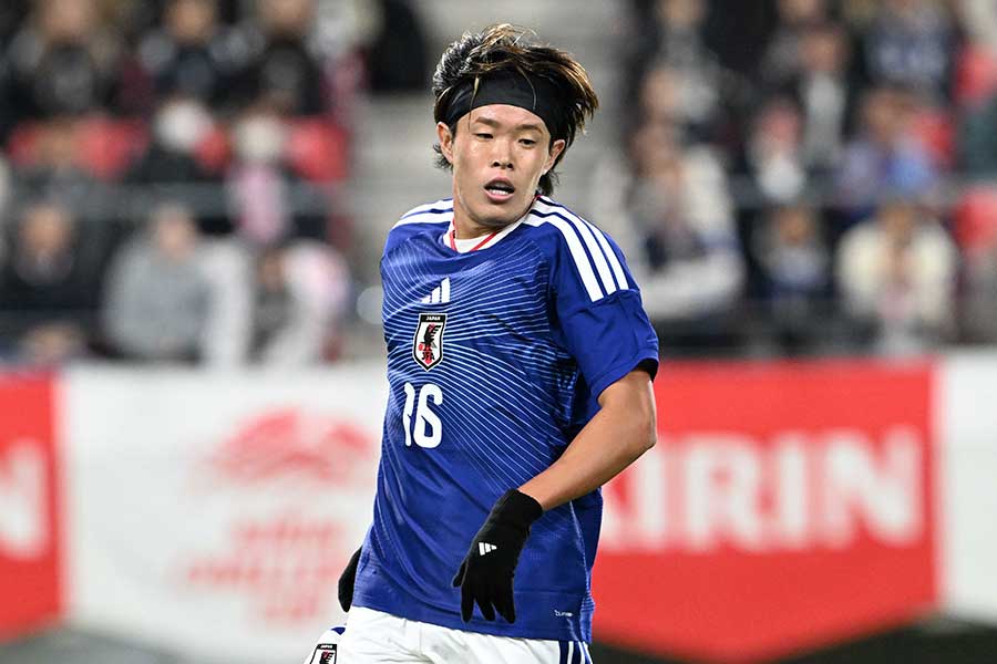 日本代表の安藤智哉【写真：徳原隆元】