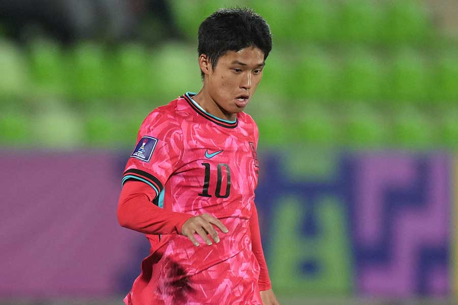 富山に加入したキム・テウォン【写真：AP/アフロ】