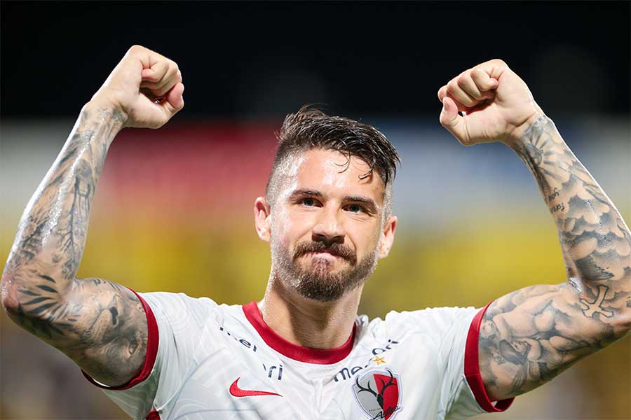 元鹿島のエヴェラウド【写真:アフロスポーツ】