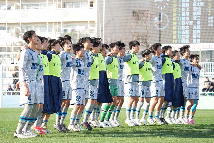 初戦を突破した聖和学園【写真：近藤俊哉】