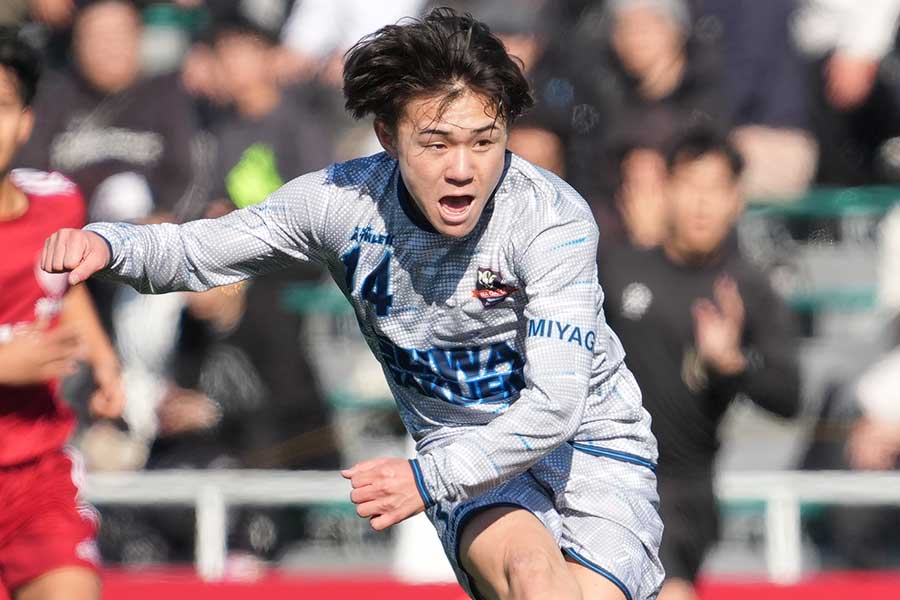 聖和学園の小杉唯斗【写真：近藤俊哉】