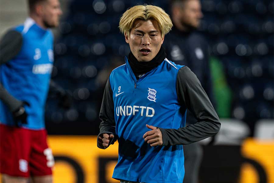 バーミンガムの古橋亨悟【写真：アフロ】