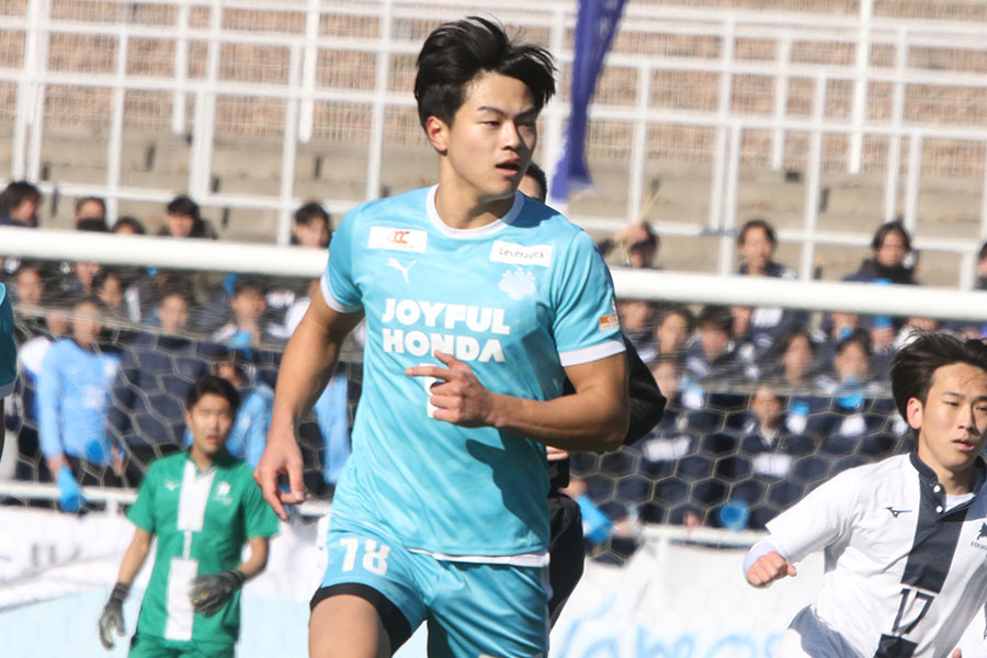 J1争奪戦の末、G大阪への加入を決めた池谷銀姿郎【写真:安藤隆人】